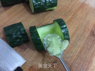 Cucumber Stuffed Meat recipe