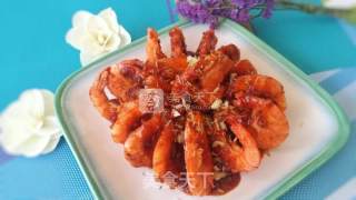 Crispy Shrimp with Tomato Ginger Sauce recipe