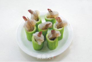 [garlic and Loofah Fresh Shrimp Cup] The Delicacy that Needs to be "steamed" in Summer recipe