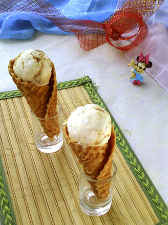 Caramel Milk Cone Ice Cream recipe