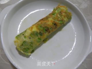 #春食野菜香# Yuqian Egg Cake recipe