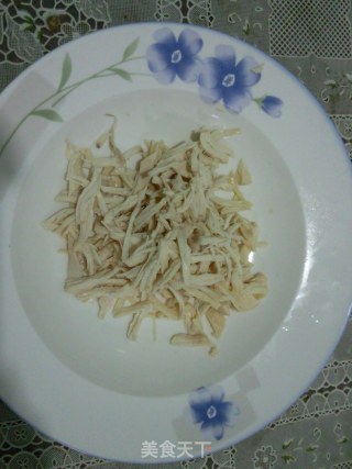 Mushroom Chicken Congee recipe