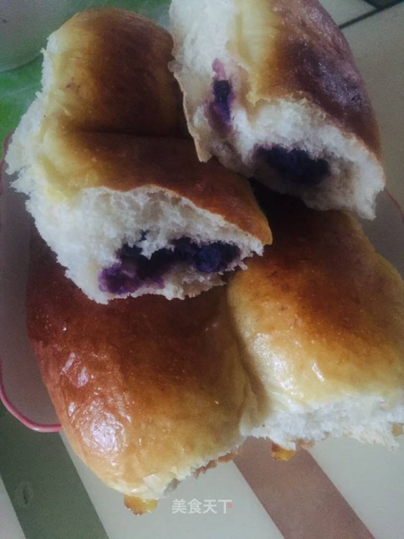 Purple Sweet Potato Bread recipe