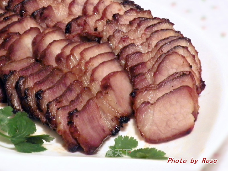 Cantonese Style Barbecued Pork with Honey Sauce recipe