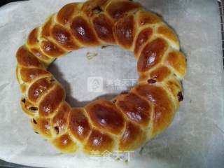 Christmas Wreath Bread recipe