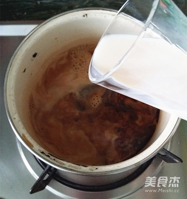 Ginger Brown Sugar Milk Tea recipe