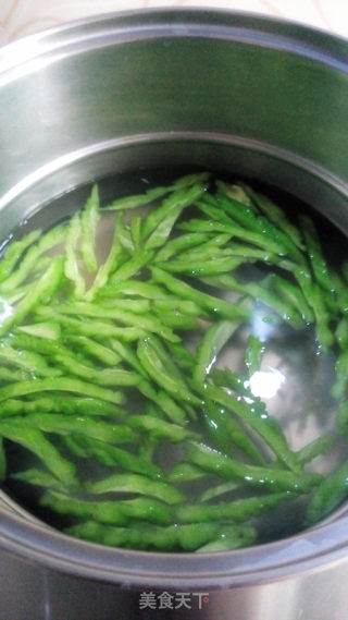 Summer Fast Hand Dish---cold Bitter Gourd recipe