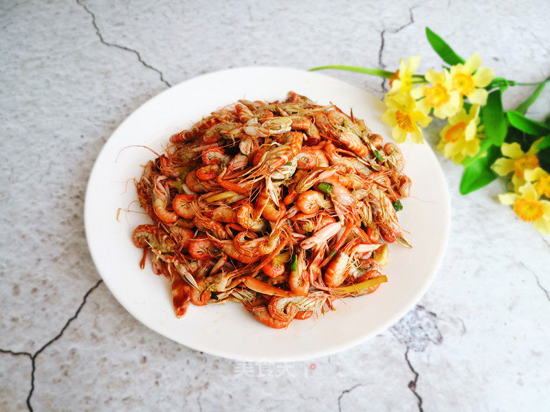 #快手小炒菜# Spicy Fried Gaba Shrimp recipe