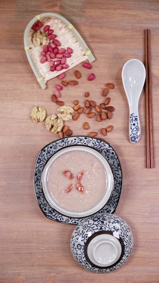 Shimei Porridge-pregnant Baby Porridge Series|"walnut Peanut Pine Nut Porridge recipe