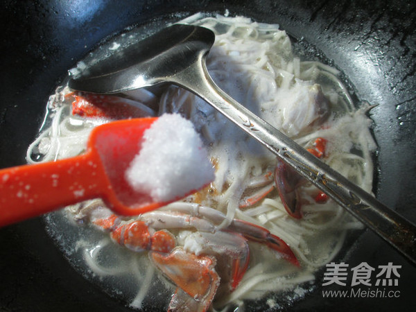 Crab Noodle Soup recipe