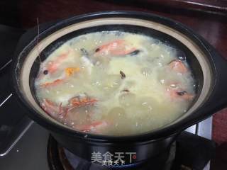 Creamy Crab, Prawns and Fish Head Congee recipe