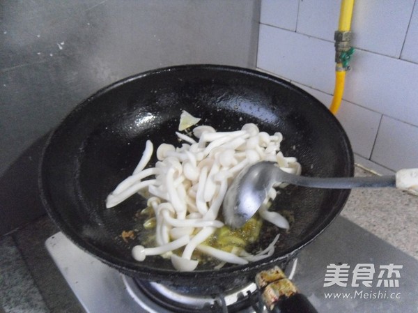 Shrimp and White Mushroom recipe