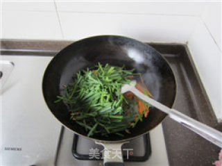 Leek Sprouts in Oyster Sauce recipe
