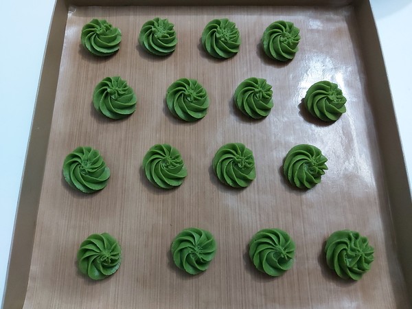 Matcha Cookies for Afternoon Tea recipe