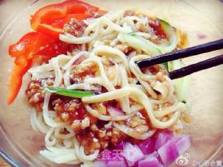 Noodles with Meat Sauce recipe