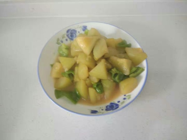 Vegetarian Stewed Horn Melon recipe