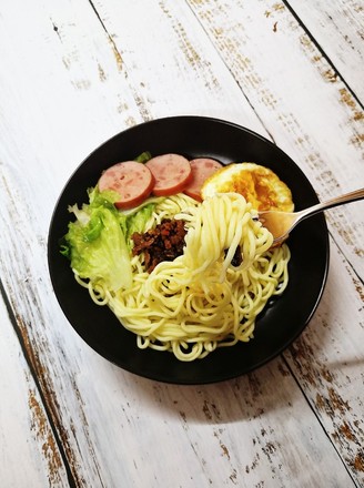 Abalone and Scallops Xo Sauce Noodles recipe