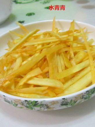 Fried Sweet Potato Shreds recipe