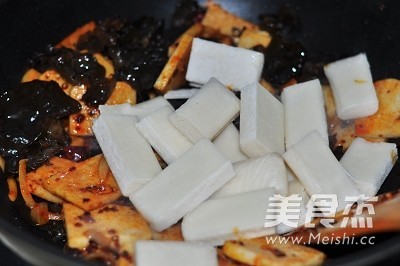 Chiba Tofu Fried Rice Cake recipe
