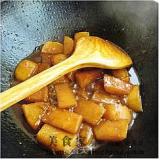 Abalone Sauce and Radish recipe