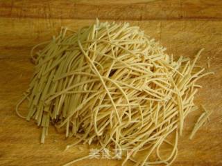 【su Cai】----boiled and Dried Shreds recipe