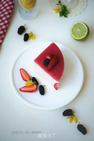 #四session Baking Contest and is Love to Eat Festival# Strawberry Mousse Cake recipe