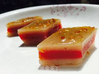 Glutinous Rice Osmanthus Sugar Cake recipe