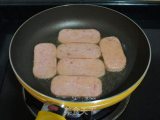 【fried Luncheon Meat】 recipe