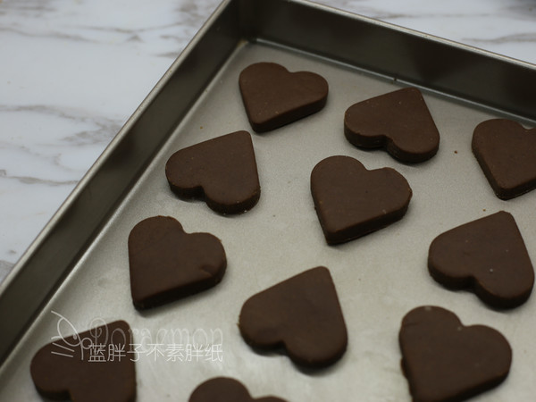 Valentine's Day Gift of Love Love Chocolate Sandwich Biscuits recipe