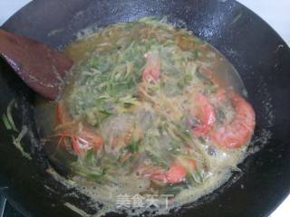 Shredded Radish Shrimp Soup recipe