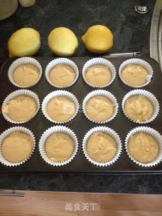 Lemon Butterfly Scented Cup Cake recipe