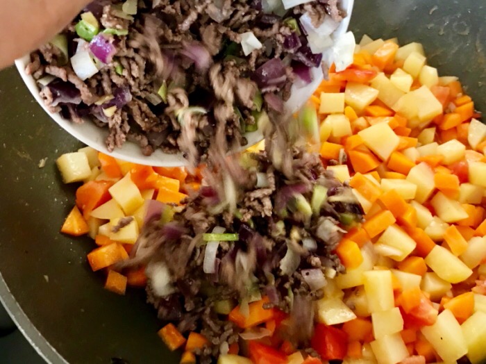 Lapskaus Beef Stew with Seasonal Vegetables recipe