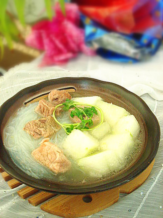 Lean Meat and Winter Melon Soup