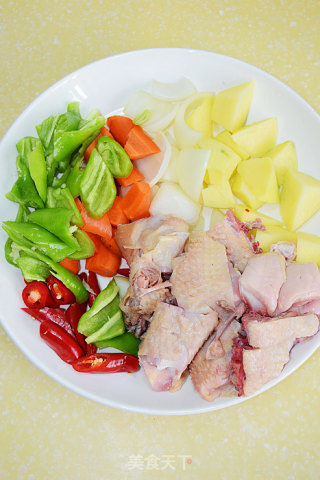[decryption of The Tip of The Tongue] #相逢#--large Plate Chicken recipe