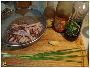 Duck Tongue with Sauce recipe