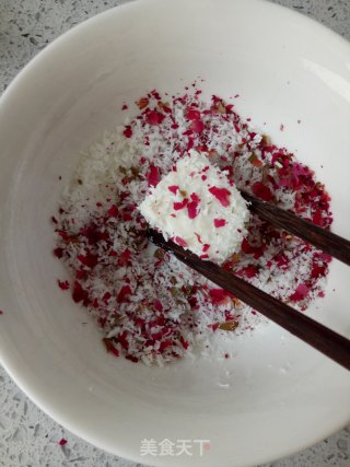 Coconut and Rose Flower Milk Recipe recipe