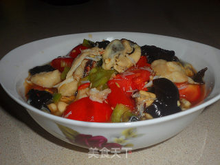 Colorful Seafood Salad recipe