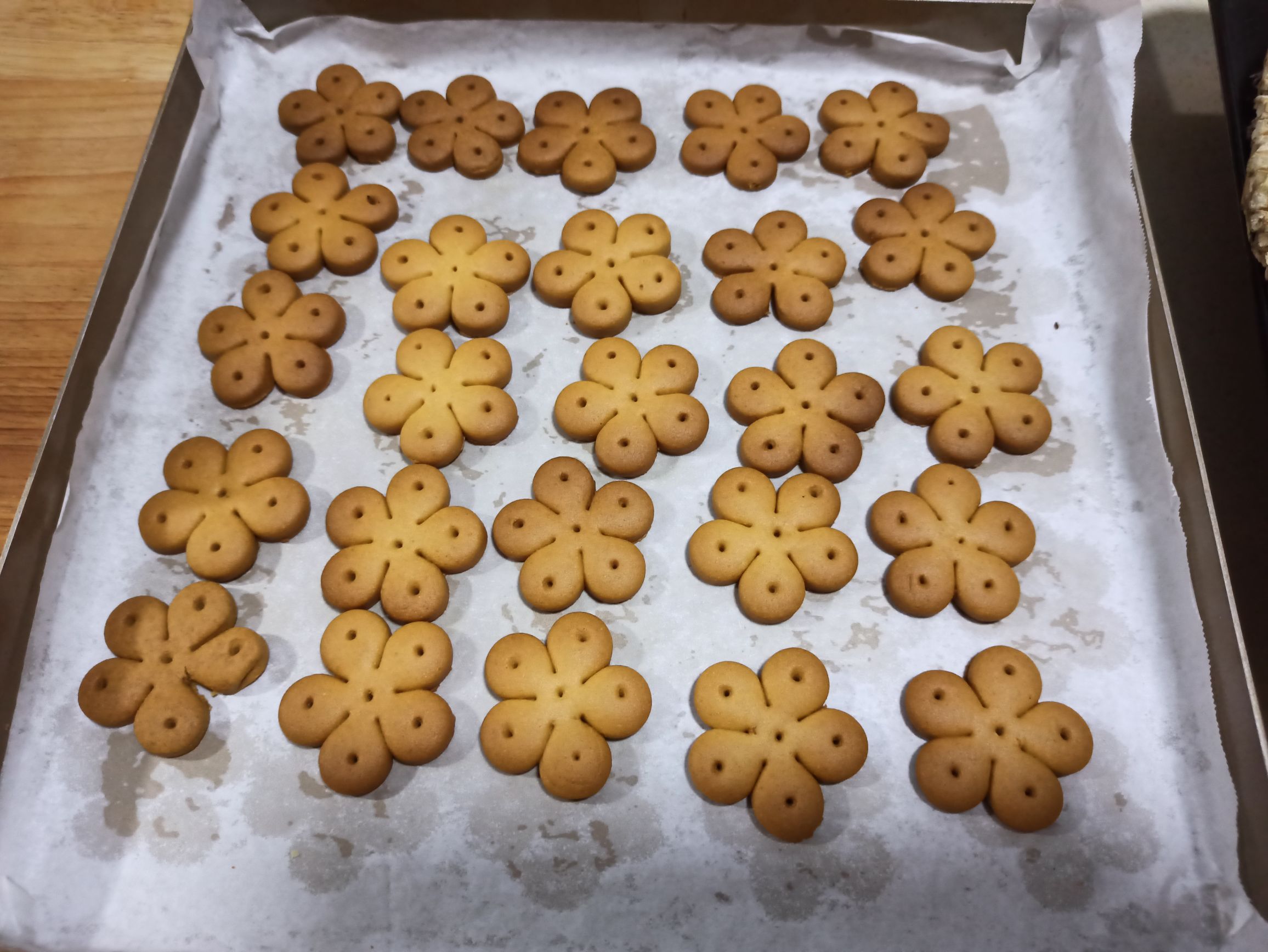 Flower Brown Sugar Cookies recipe