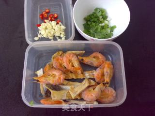 Steamed Seafood with Garlic recipe