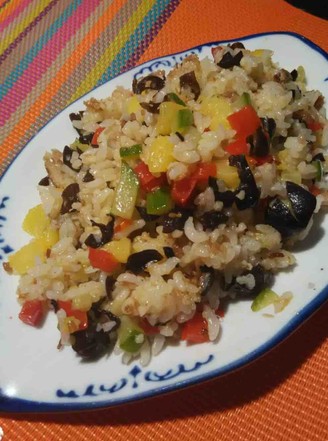 Five-color Fried Rice recipe