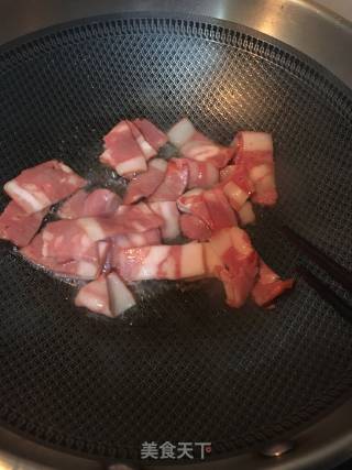 Stir-fried Garlic Sprouts with Bacon recipe