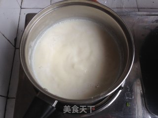 Cantonese Style Sweet Tofu Flower recipe