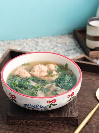 Shrimp and Spinach Soup