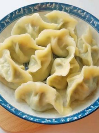 Leek and Egg Dumplings recipe