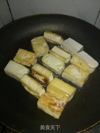 Sweet and Sour Pork Belly Braised Tofu recipe