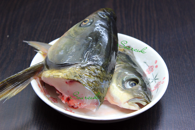 Steamed Fish Head with Chopped Pepper recipe