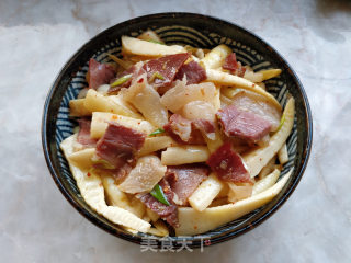 Braised Bamboo Shoots with Ham recipe