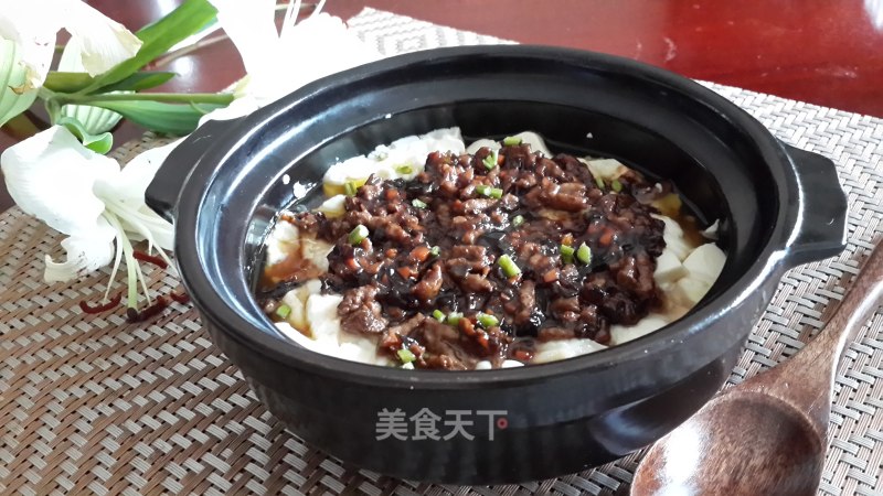 Minced Beef and Bean Curd recipe