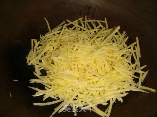 Chopped Pepper and Potato Shreds recipe