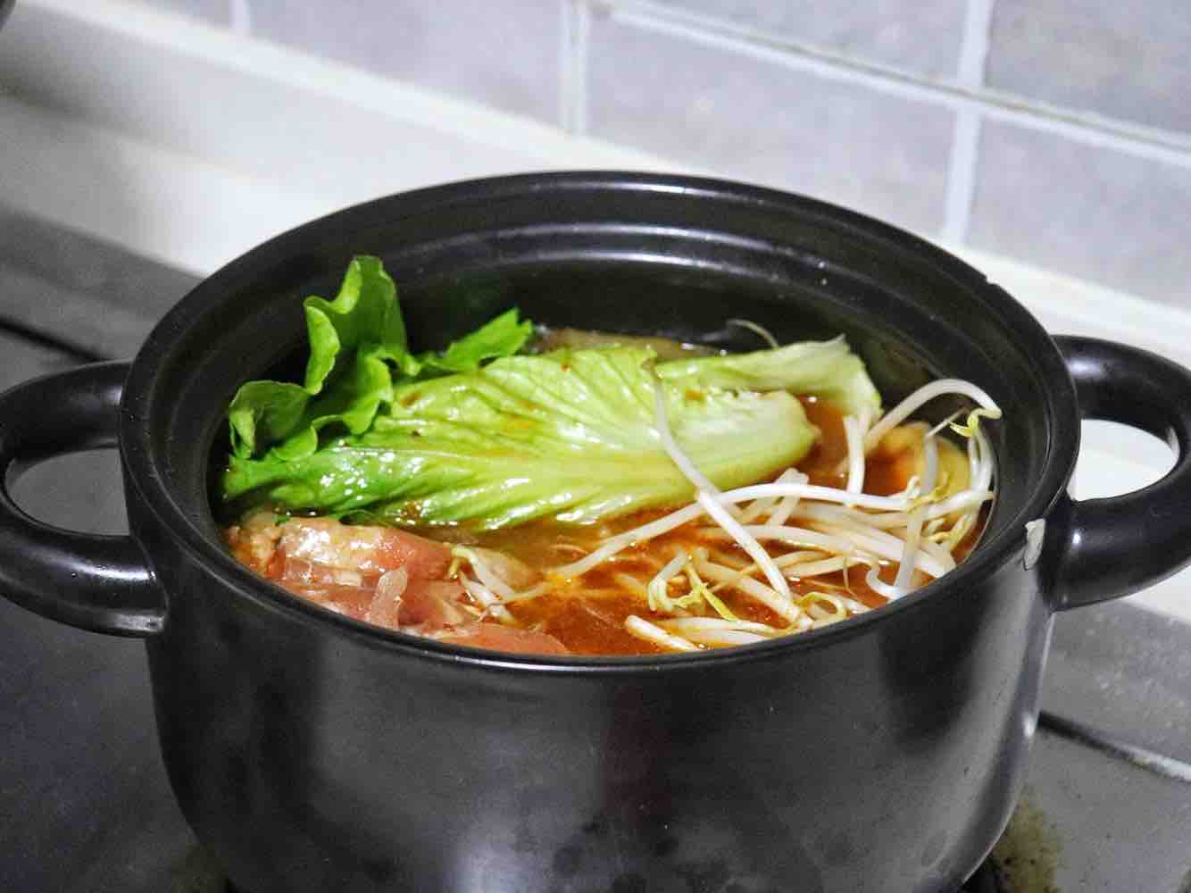 One Person Eating Kimchi Pot recipe